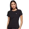 Calvin Klein CK Embroidery Slim Tee J20J212883, Top in Maglia a Maniche Corte Donna, Nero (CK Black), M