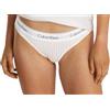 Calvin Klein Donna Slip Taglio Bikini Intimo, Multicolore (Steady Stripe+Pelican), XL