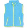 Playshoes Gilet in pile, Piano da esterno Unisex - Bambini e ragazzi, pile lavorato a maglia blu, 140