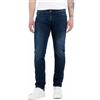 Replay Jeans da Uomo Slim Fit Anbass con Power Stretch, Blu (Dark Blue 007), W27 x L30