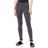 Only Onlrain Life Reg Skinny DNM Noos Jeans, Dark Grey Denim/Detail:mas655, L / 32L Donna
