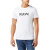 G-STAR Uomo Holorn R T-Shirt, Bianco (white D08512-8415-110), S