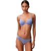Calvin Klein Donna Reggiseno Scollato Lightly Lined Regolabile, Blu (Blue Tulip), 4C