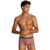 Calvin Klein Uomo Pantaloncino Boxer Low Rise con Fascia con Logo, Multicolore (Marbled Glitch Print_Glacier), S