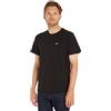 Tommy Jeans Tjm Slim Jersey C Neck Ext Dm0Dm09598, Top in Maglia a Maniche Corte, Uomo, Nero (Black), XL