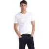 Calvin Klein Jeans T-shirt Maniche Corte Uomo Institutional Logo Slim Fit, Bianco (Bright White), XXS