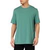 Calvin Klein T-shirt Uomo Maniche Corte S/S Crew Neck Elasticizzata, Verde (Sagebush Green), XL