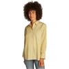 Tommy Hilfiger Donna Camicia Poplin Easy Fit Oversize, Multicolore (Stp Citronella), 44