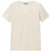 United Colors of Benetton T-Shirt 3GA2E4230, Beige 152, XXS Donna
