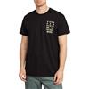 G-STAR Uomo Text Chest T-Shirt, Nero (dk black D25968-C506-6484), S