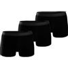 Tommy Hilfiger Uomo Pantaloncini Boxer Confezione da 3 Elasticizzati, Nero (Black/Black/Black), S-M