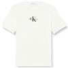 Calvin Klein Jeans Plus MONOLOGO Slim Fit Tee J20J222412 Top in Maglia a Maniche Corte, Bianco (Bright White), XXL Donna