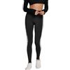 Urban Classics Ladies Side Striped Pattern Leggings, Multicolore (Blk/Snake 01721), 40 (Taglia Produttore: XS) Donna