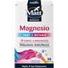 Matt, Crono Magnesio Fast+Retard, Integratore Alimentare con Ossido di Magnesio, Sali di Magnesio dell'Acido Citrico, Carbonato di Magnesio, Bisglicinato di Magnesio, Confezione da 30 Compresse