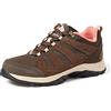 Columbia Redmond 3 Wp, Scarpe da Trekking Basse Donna, Ti Titanium Red Onion, 37 EU