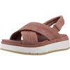 Clarks Tuscan Cross, Sandali Donna, Mauve Suede, 40 EU
