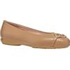 Geox D ANNYTAH W A, Ballerina Donna, Beige, 39 EU