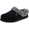 Skechers Keepsakes - Ice Angel, Pantofole Donna, Nero Black Grey, 38.5 EU