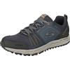 Skechers Escape Plan, Scarpe da Escursionismo Uomo, Multicolore Blu Navy Orange, 41.5 EU