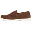 Tommy Hilfiger Uomo Mocassini Nubuck in Pelle, Blu (Desert Sky), 44