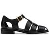 Clarks Hana Sun, Sandali Donna, Black Leather, 36 EU
