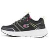 Champion Warrior W Low, Sneakers Donna, Nero/Limone/Fucsia (KK010), 42.5 EU