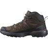Salomon X Ultra 360 Leather Mid Gore-Tex Scarpe Impermeabili da Trekking da Uomo, Stabilità, Grip, Protezione Totale dalle intemperie, Dark Earth Delicioso Castlerock, 42 EU