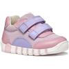 Geox B Lupidoo Girl A, Scarpe Primi Passi Bimba 0-24, Rose Lilac, 20 EU