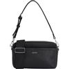Calvin Klein Donna Borsa a Tracolla Must Camera Bag Mono Tracolla Larga, Nero (Ck Black), Taglia Unica