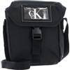 Calvin Klein Jeans Cargo Flap REPORTER18 K50K509808, Borse a Tracolla Uomo, Nero (Black), OS
