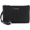 Calvin Klein Borsa a Tracolla Donna Ck Must Ew Xbody Piccola, Nero (Ck Black), Taglia Unica