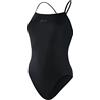 Speedo Donna Eco Endurance+ Thinstrap 1 Piece Costume intero, Nero, 26