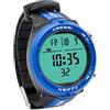 Cressi Nepto Computer Apnea Orologio - Made in Italy - Riduzione Rischio Taravana e Edema Polmonare - Display ad Alto Contrasto, 120m Impermeabile - Batteria Lunga Durata, Maree
