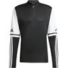 adidas Uomo Squadra25 Training Top, Maglia di Tuta, Multicolore (Black/White), XXL