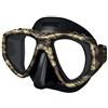 SEAC One, Maschera Sub per Immersioni Subacquee e Snorkeling con Custodia, Predisposizione Graduata per Miopia Unisex Adulto, Camo Nero