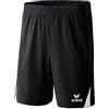 Erima, Pantaloni Corti Bambino 5-Cubes, Nero (Schwarz/Weiß), 164 cm