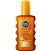 NIVEA Sun Olio Spray Solare Carotene Bronze 200ml, Olio abbronzante con estratto di Carotene e Vitamina E, Protezione solare SPF 6, Abbronzatura intensa e duratura