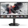KOORUI G2741L Monitor Gaming 27 Pollici, 4K UHD, 160Hz/320Hz, HDR400, Fast IPS, 1ms, Adaptive Sync, regolabile, HDMI 2.1 * 2+DP 1.4, VESA 75x75mm