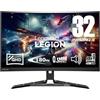 Lenovo Legion R32qc-30 Monitor Gaming Curvo 31.5" QHD (2560x1440), VA, 0.5ms, 180Hz, Altoparlanti, Regolabile, AMD FreeSync, HDMI 2.1 + DP
