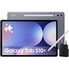 SAMSUNG Galaxy Tab S10+, Tablet AI, Display 12.4" Dynamic AMOLED 2X, Wi-Fi, RAM 12GB, 256GB, 10.090 mAh, Android 14, IP68, Gray, [Versione italiana] 2024, Caricabatterie 45W