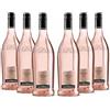 Sant'Orsola - Vino Pinot Grigio delle Venezie DOC Frizzate Rosè Derosis, da Uva Pinot Italiana, Gusto Fresco, delicato e armonico, di buona sapidità, 6x750 ml