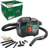 Bosch Home And Garden 06033E1000 Bosch Aspiratore A Umido E A Secco Advancedvac 18 V, Senza Batteria, Sistema 18 Volt, Set Di Accessori Incluso, In Confezione Di Cartone