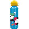 Tataway in viaggio si cresce Disney Borraccia azzurra per bambini in alluminio Mickey Mouse Topolino 530 ml con beccuccio e tappo di sicurezza