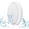 ANWIO Plafoniera LED Impermeabile Rotonda 13W 980LM Luce Bianca Naturale 4000K, Applique da Parete per Esterni, Lampada LED da Parete per Esterni IP54 Resistente Ad Acqua e Polvere, Pacco da 1 Unità