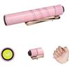 OLIGHT I3T 2 EOS Mini Torcia LED 200 Lumen 62m Range, Piccola Torcia Portachiavi con Interruttore di Shiusura, Luce Portatile Impermeabile IPX8, per il Campeggio all'aperto (Pink)