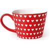 Excelsa Enjoy Tazza Jumbo, Porcellana, Rosso, 1 unità (Confezione da 1) 415ml