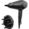 Rowenta Ultra Silence, Asciugacapelli Ultra Silenzioso con Design Leggero e Compatto, Phon Professionale con Diffusore per Ricci e Beccuccio Concentratore 8mm, Tecnologia Ionica, CV6430F0