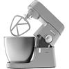Kenwood KVL4100S Impastatrice Planetaria Chef XL con Ciotola da 6,7L, 3 Ganci di Miscelazione, Personalizzabile con oltre 25 Accessori Opzionali Acquistabili Separatamente, Potenza 1200W, Silver