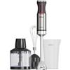 Solac Solution - Frullatore a immersione 1503 Plus | 1500W | 4 lame inox | Asta in acciaio | Turbo | Ergonomico | Antischizzo | Lavabile in lavastoviglie | Accessori inclusi