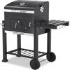 Tepro Barbecue a carbonella Toronto Click antracite/acciaio inossidabile